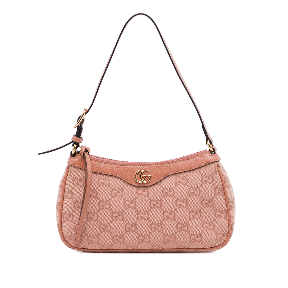 Pre-Loved Gucci Small GG Canvas Ophidia Shoulder Bag